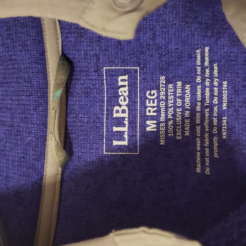 L.L.Bean Sweater Fleece Pullover - Picture 4 of 6